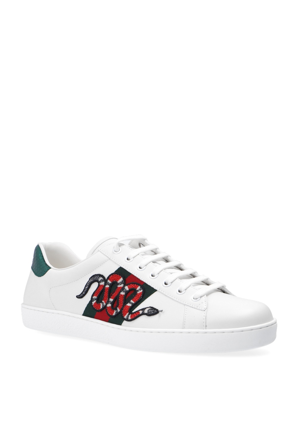 SchaferandweinerShops Japan Ace sneakers with patch Gucci Gucci Kids Freya Hartas wool polo jumper